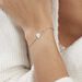 Bracelet Argent Blanc Taneka - Bracelets chaînes Femme | Marc Orian