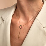 Collier L'incessante Or Jaune Malachite - Colliers avec pierres Femme | Marc Orian