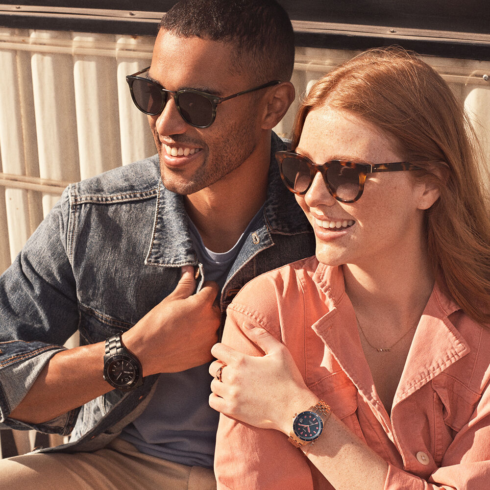 Montre Fossil Fb 01- Bleu - Montres étanches  | Marc Orian