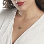 Pendentif Cerclee Or Jaune Perle De Culture De Tahiti - Parures de mariage Femme | Marc Orian