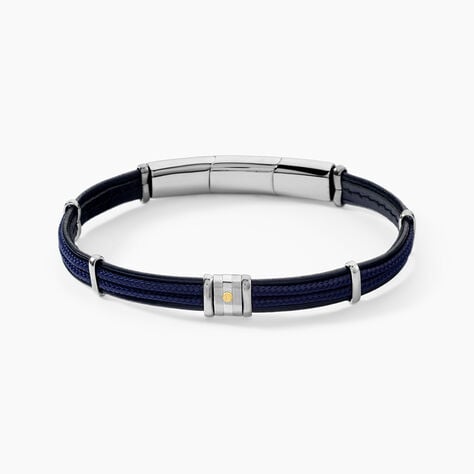 Bracelet Jourdan Cuir Noir - Bracelets cuir Homme | Marc Orian