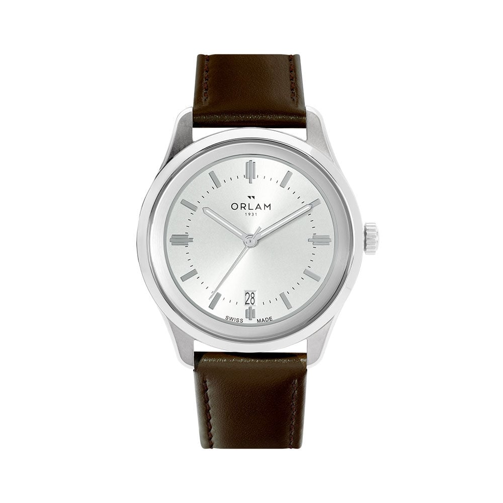 Montre Orlam Pulse Argent&eacute; - Montres &eacute;tanches Homme | Marc Orian