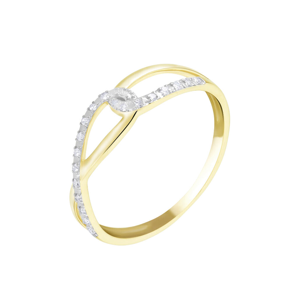 Bague Osanna Or Jaune Diamants - Bagues pierres précieuses Femme | Marc Orian