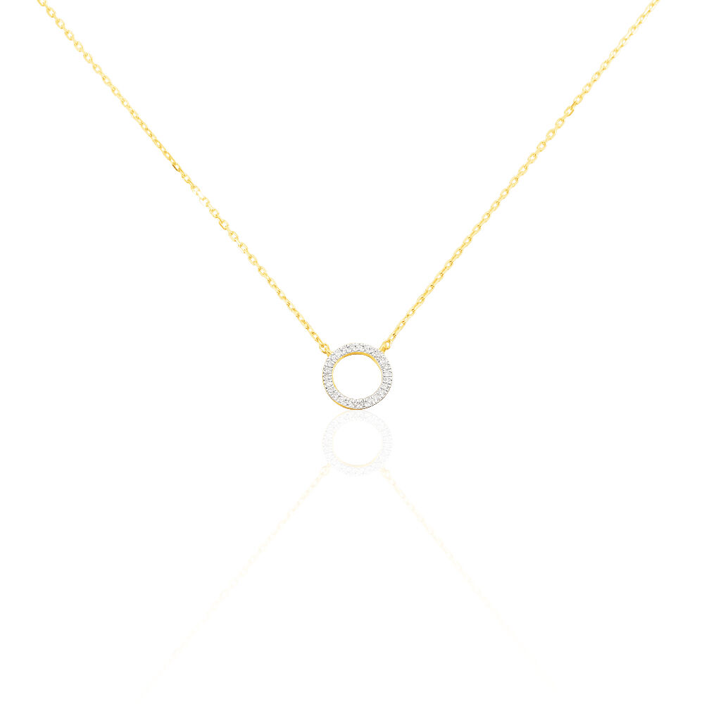 Collier Maude Or Jaune Diamant - Colliers avec pierres Femme | Marc Orian