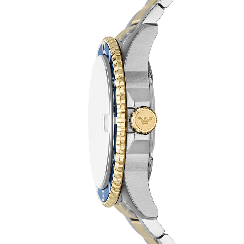 Montre Emporio Armani World Explorer Bleu - Montres étanches Homme | Marc Orian