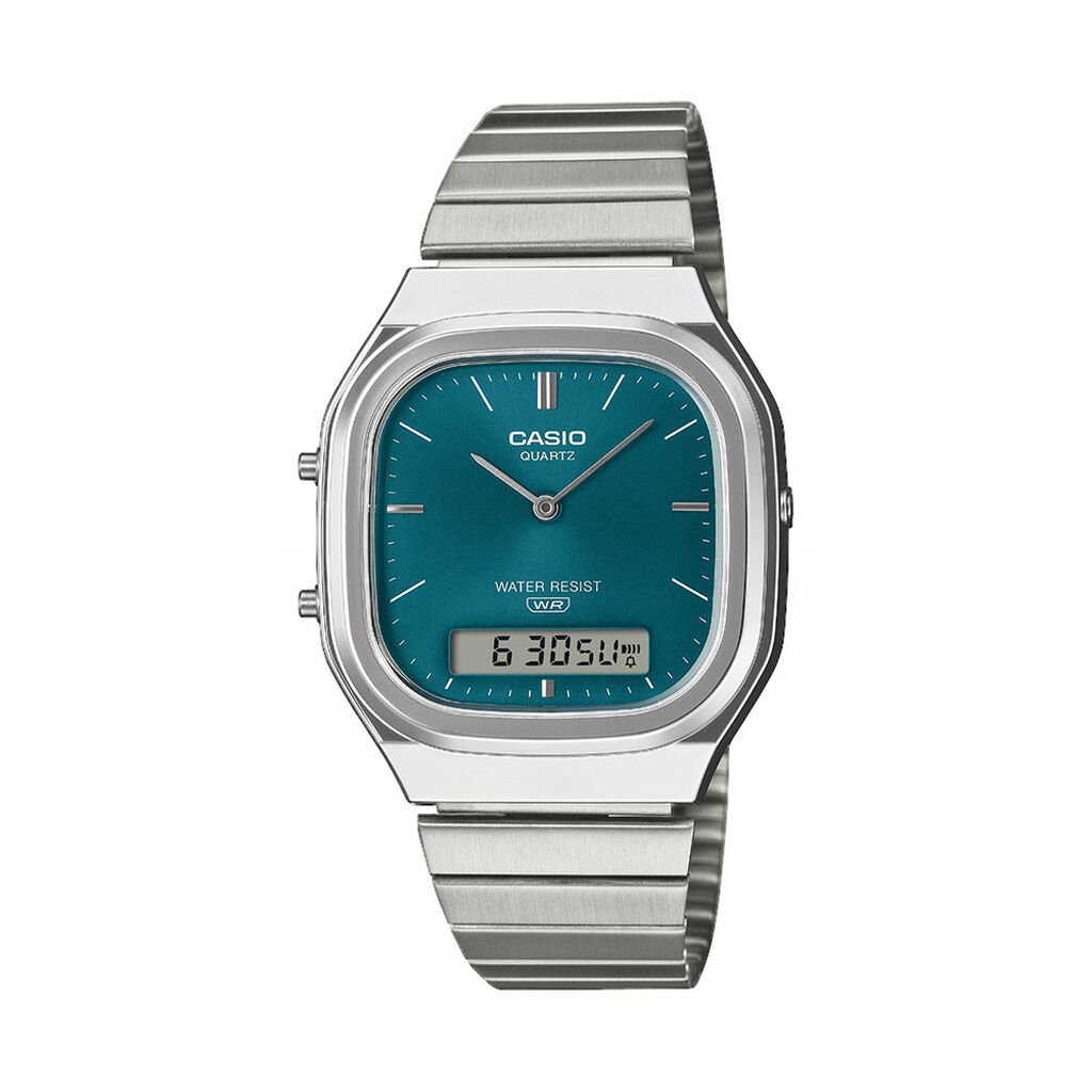 Montre Casio Collection Aq240 Vert - Montres date Unisex | Marc Orian