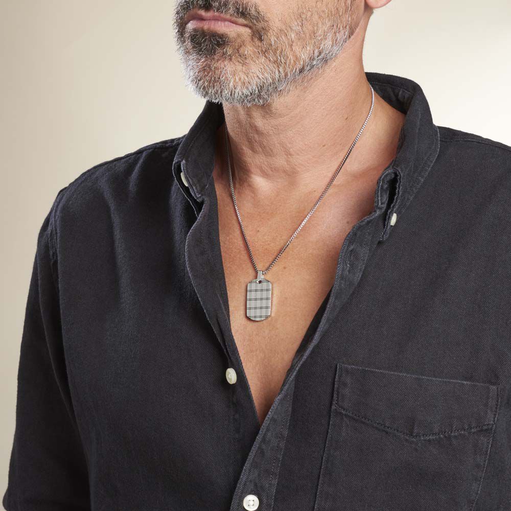 Collier Benoit Acier Blanc - Colliers Homme | Marc Orian