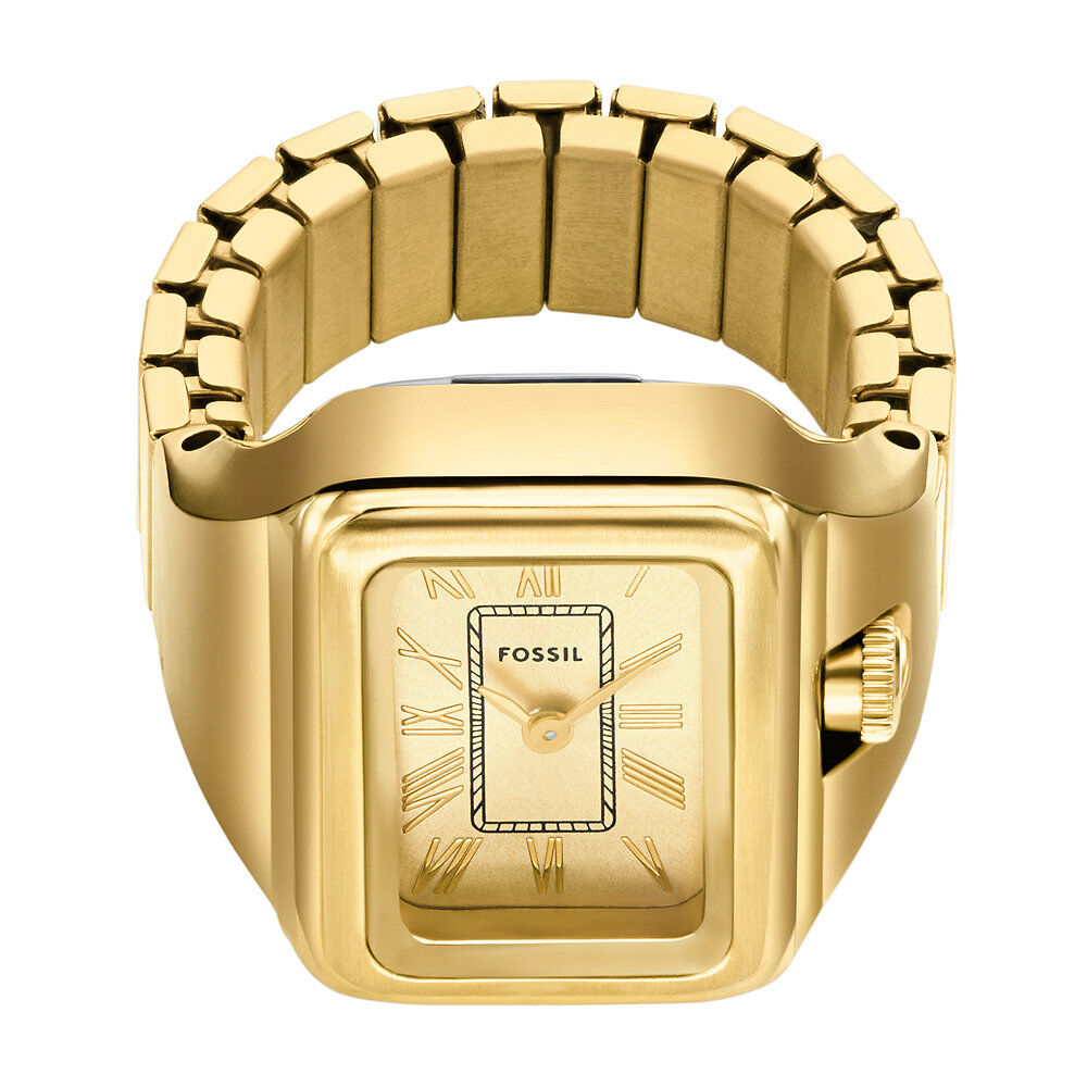 Montre Bague Fossil Raquel Watch Ring Doré - Montres étanches Femme | Marc Orian