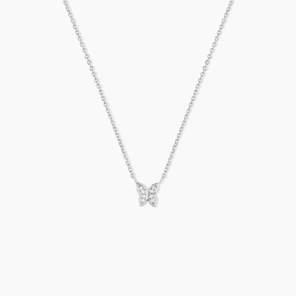Collier Cadfan Argent Oxyde - Colliers avec pierres Femme | Marc Orian