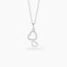 Collier Estina Argent Blanc - Colliers fantaisie Femme | Marc Orian