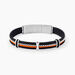 Bracelet Jourdan Leon Caoutchouc Multicolore - Bracelets chaînes Homme | Marc Orian
