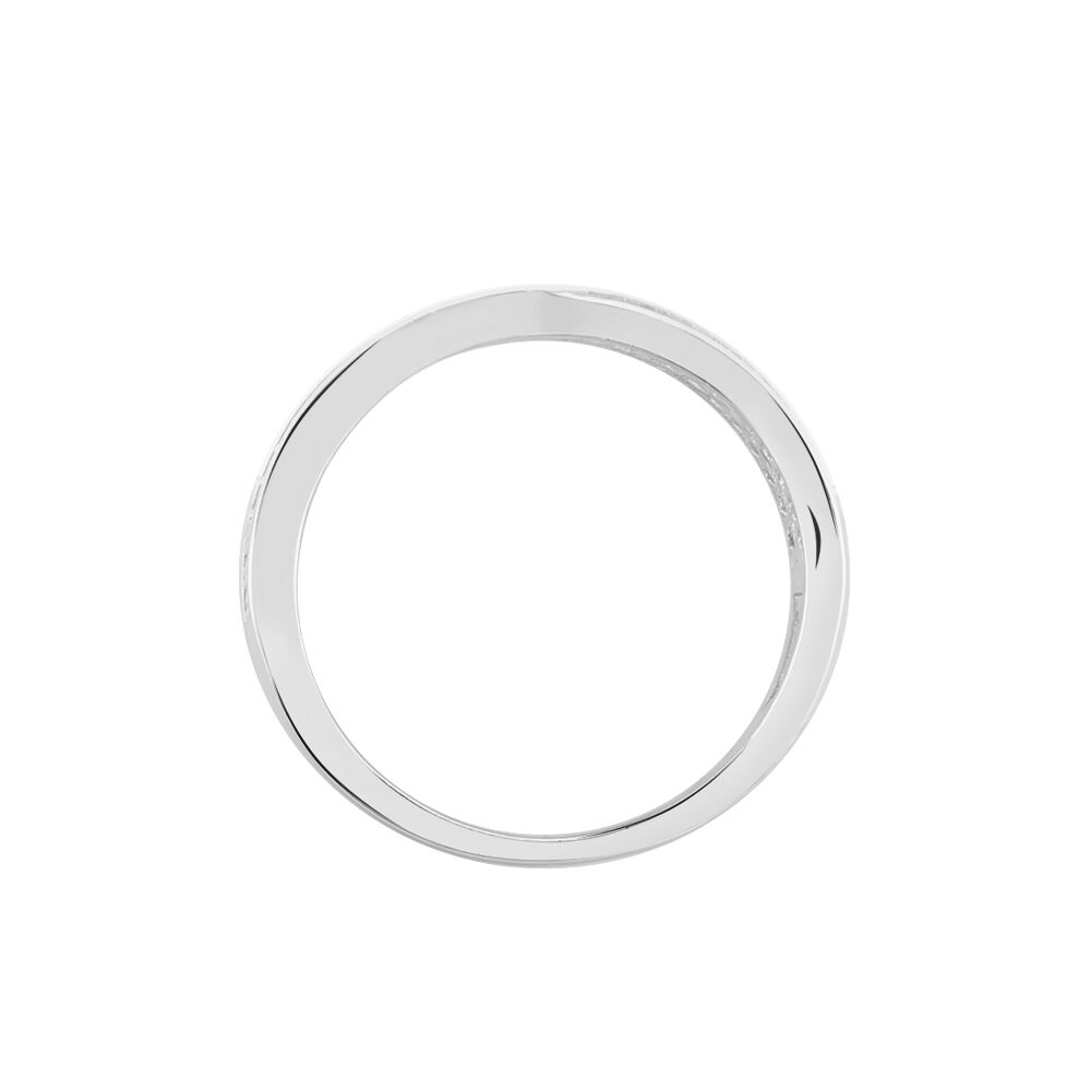 Bague Kawtare Argent Blanc Oxyde De Zirconium - Bagues avec pierre Femme | Marc Orian