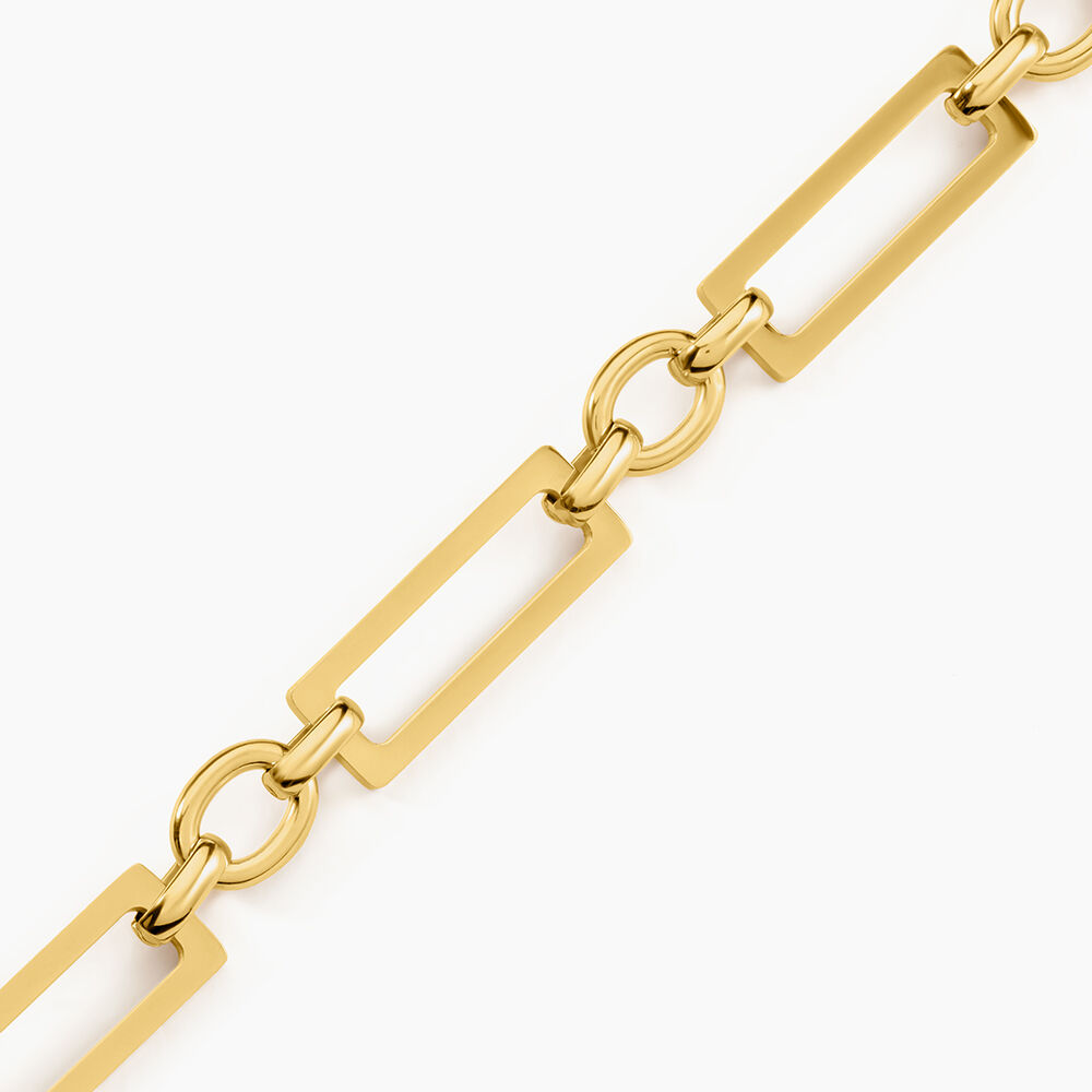 Bracelet Gonca Acier Jaune - Bracelets cha&icirc;nes Femme | Marc Orian