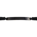 Bracelet Phebus Him Acier Noir - Bracelets cordons Homme | Marc Orian
