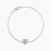 Bracelet Suzon Argent Blanc Oxyde De Zirconium - Bracelets fantaisie Femme | Marc Orian