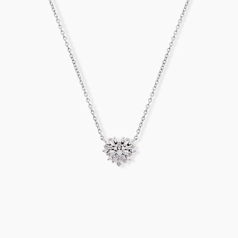 Collier Argent Lubin Oxydes De Zirconium - Colliers avec pierres Femme | Marc Orian