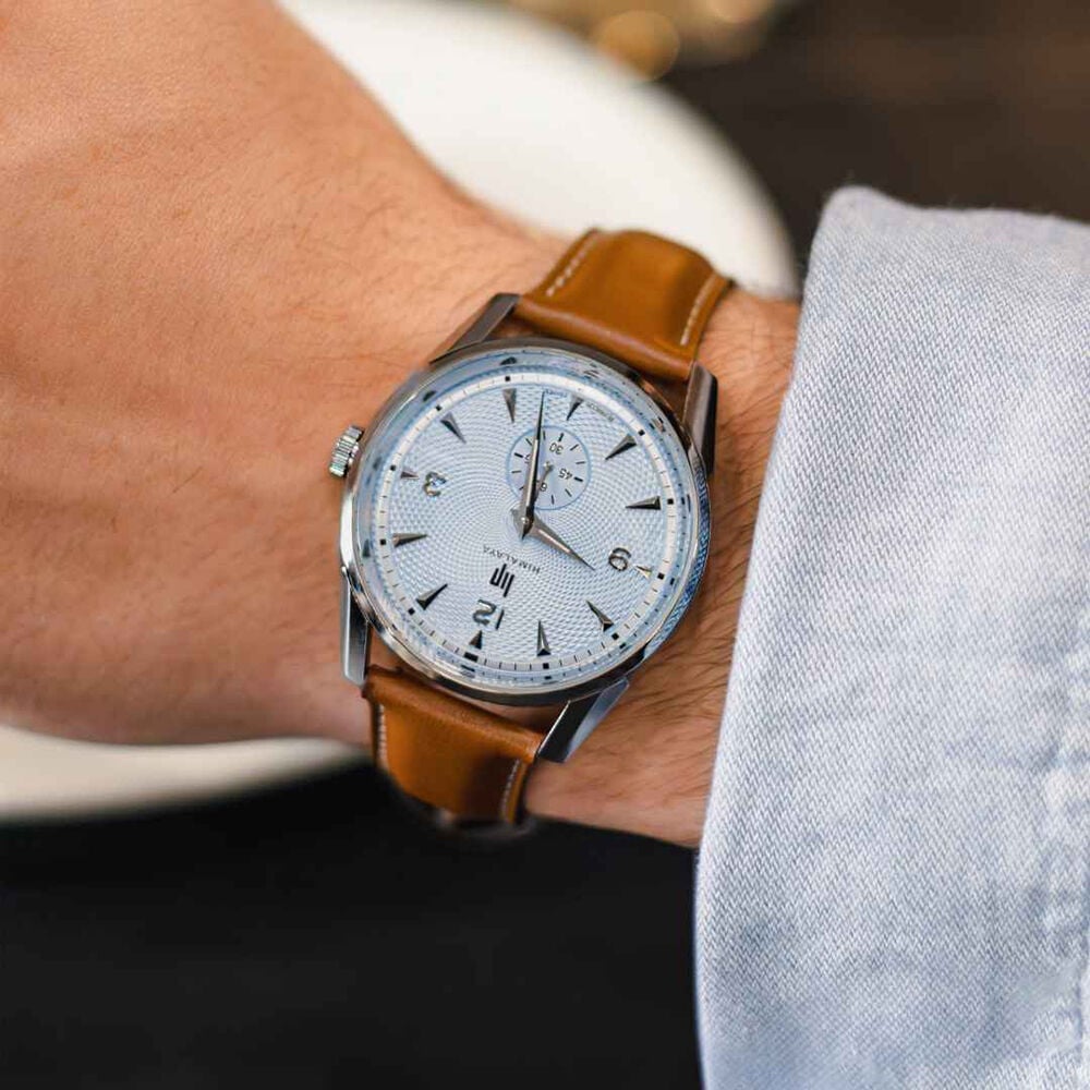 Montre Lip Himalaya 40 Bleu Sky - Montres &eacute;tanches Homme | Marc Orian