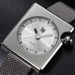 Montre Lip Mach 2000 Mini Square Argent&eacute; - Montres &eacute;tanches Femme | Marc Orian