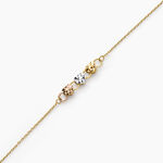 Bracelet Tricolore Or Jaune - Bracelets cha&icirc;nes Femme | Marc Orian