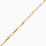 Collier Capucin Or Jaune Maille Marine Plate - Chaines Femme | Marc Orian