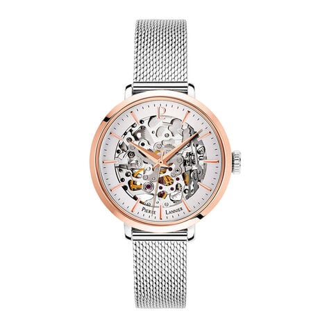 Montre Pierre Lannier Automatique 35 Argent - Montres automatiques Femme | Marc Orian
