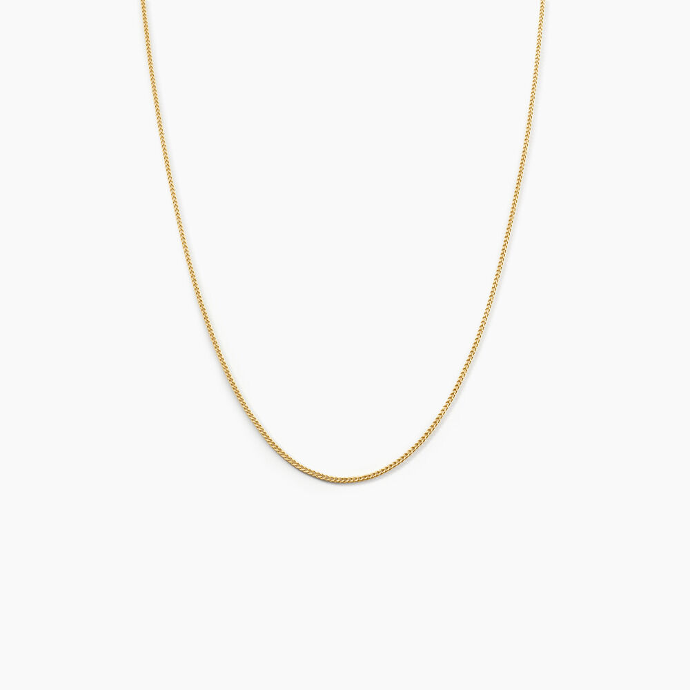 Cha&icirc;ne Iris Maille Gourmette Or Jaune - Chaines Femme | Marc Orian