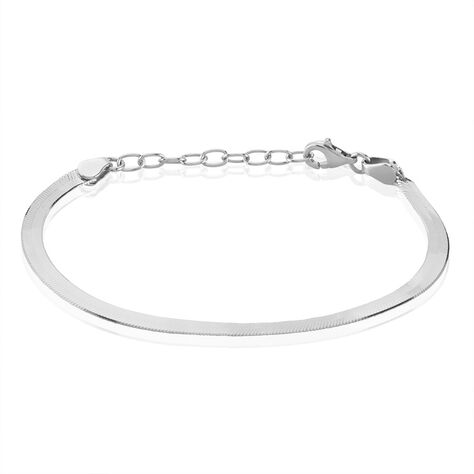 Bracelet Argent Blanc Millo - Bracelets chaînes Femme | Marc Orian