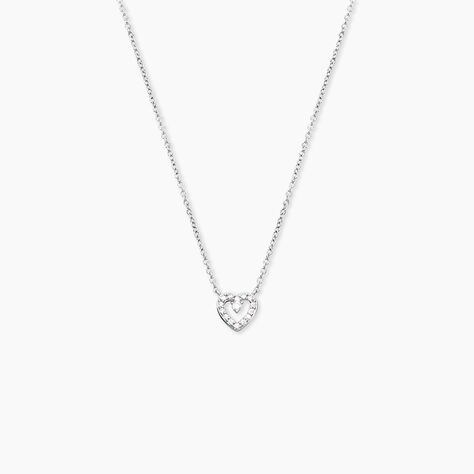 Collier Argent Gautiere Oxydes De Zirconium - Colliers avec pierres Femme | Marc Orian