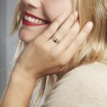 Bague Soaad Argent Blanc Oxyde De Zirconium - Bijoux fantaisie Femme | Marc Orian