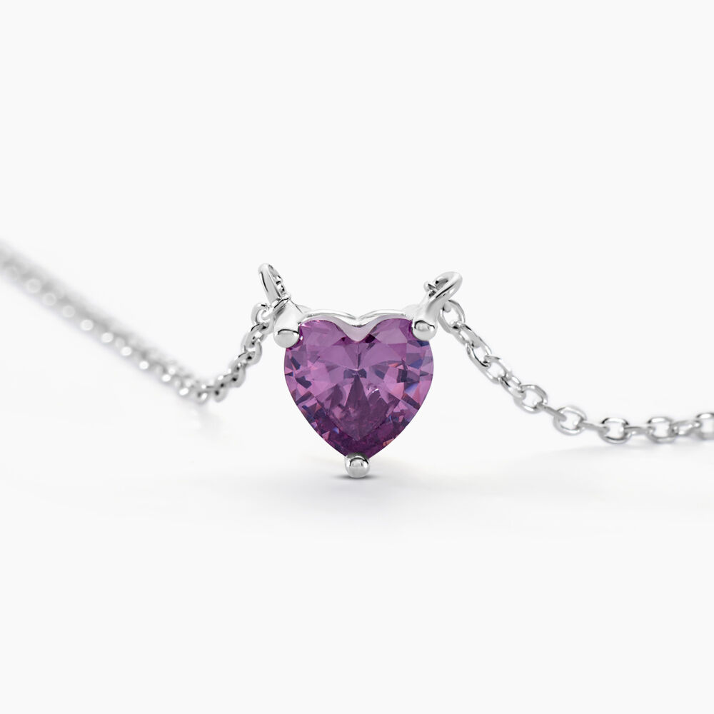 Collier Kelvyn Argent Blanc Oxyde De Zirconium - Colliers avec pierres Femme | Marc Orian