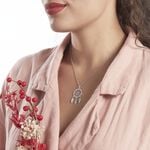 Collier Nemetona Argent Oxyde - Colliers avec pierres Femme | Marc Orian