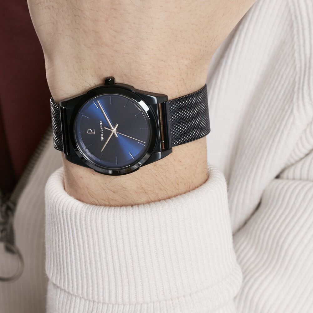 Montre Pierre Lannier Candide Bleu - Montres classiques Homme | Marc Orian