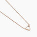 Collier Muse Argent Rose Nacre Oxyde De Zirconium - Colliers avec pierres Femme | Marc Orian