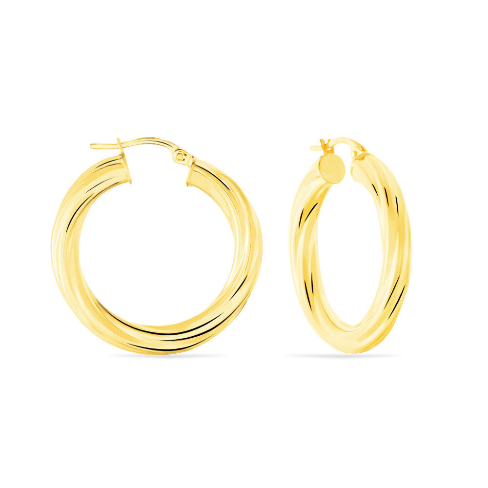 Créoles Yori Or Jaune - Créoles Femme | Marc Orian