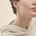 Boucles D'oreilles Puces Bilal Peace Or Jaune - Puces Femme | Marc Orian