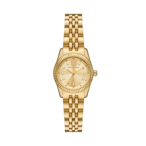 Montre Michael Kors Petite Lexington Doré - Montres étanches Femme | Marc Orian