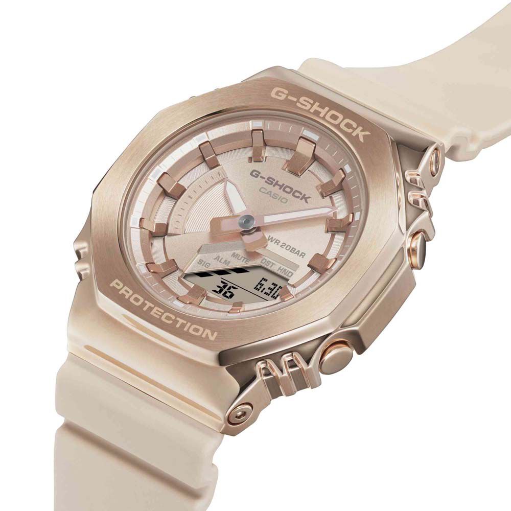 Montre Casio G-shock Casio G Shock Gm2100 Rose - Montres &eacute;tanches Femme | Marc Orian