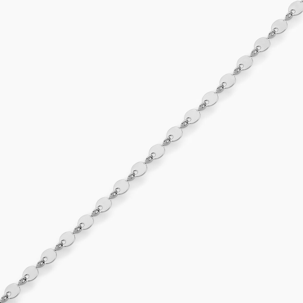 Bracelet Eva Acier Blanc - Bracelets Medailles Femme | Marc Orian