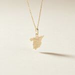 Pendentif Gaietana Espagne Or Jaune - Bijoux personnalis&eacute;s Famille | Marc Orian