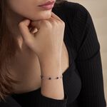 Bracelet Argent Kutrun Lapis Lazuli - Bracelets Medailles Femme | Marc Orian