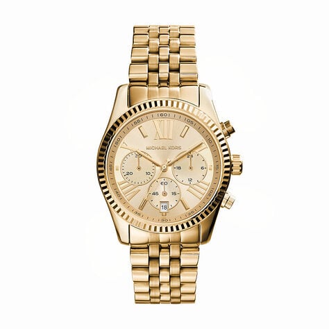 Montre Michael Kors Lexington Dor&eacute; - Montres &eacute;tanches Femme | Marc Orian