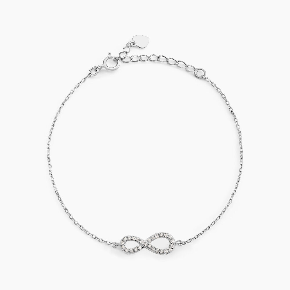 Bracelet Veda Argent Blanc Oxyde De Zirconium - Bracelets fantaisie Femme | Marc Orian