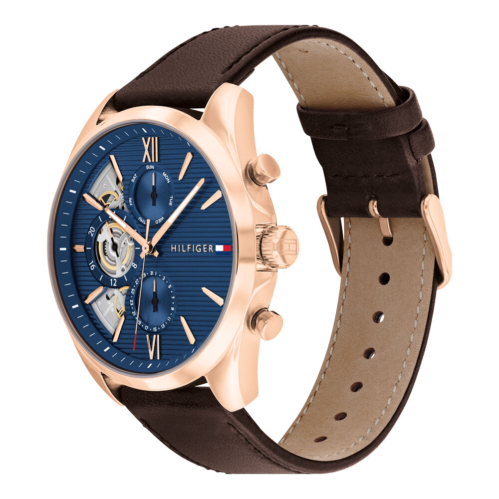 Montre Tommy Hilfiger Baker Bleu - Montres &eacute;tanches Homme | Marc Orian