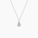 Collier Hiram Argent Blanc Oxyde De Zirconium - Colliers avec pierres Femme | Marc Orian