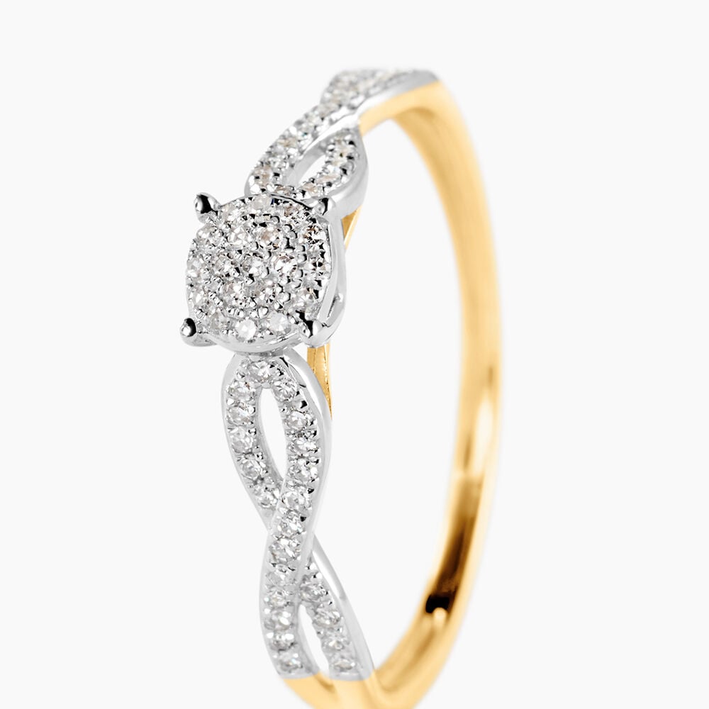 Bague Roseline Or Jaune Diamant - Bagues pierres pr&eacute;cieuses Femme | Marc Orian