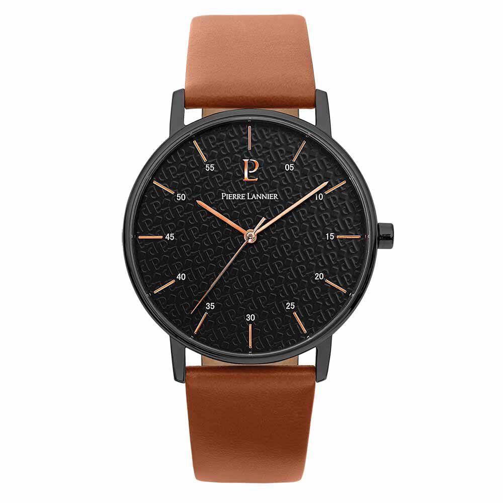 Montre Pierre Lannier Collection Cityline Noir - Montres étanches Homme | Marc Orian