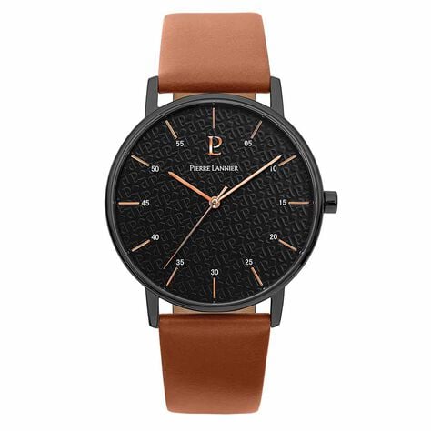 Montre Pierre Lannier Collection Cityline Noir - Montres étanches Homme | Marc Orian