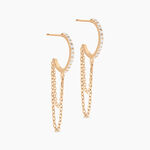 Cr&eacute;oles Plaqu&eacute; Or Leinhard Oxydes De Zirconium - Cr&eacute;oles Femme | Marc Orian