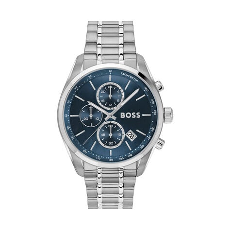 Montre Boss Grand Prix 44 Bleu - Fête des pères Homme | Marc Orian