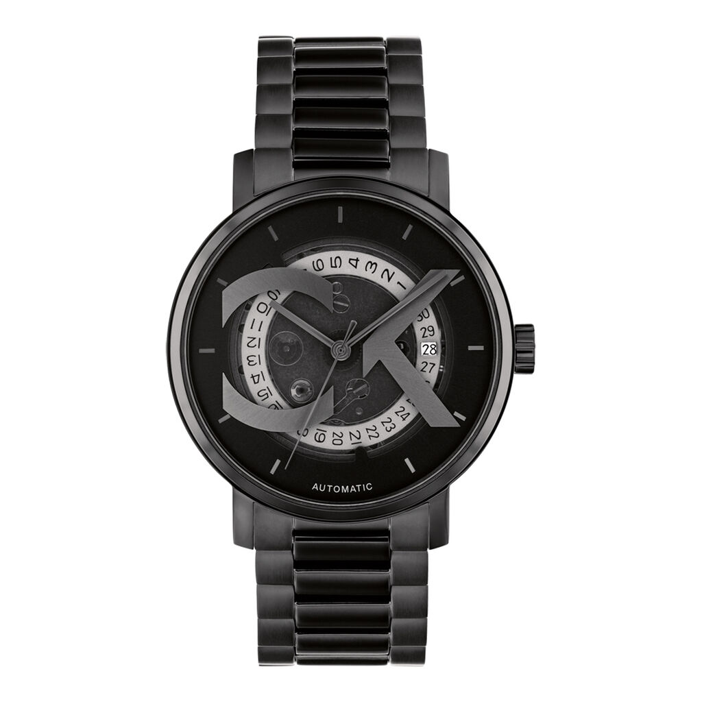 Montre Calvin Klein Iconic Automatic Noir - Montres automatiques Homme | Marc Orian